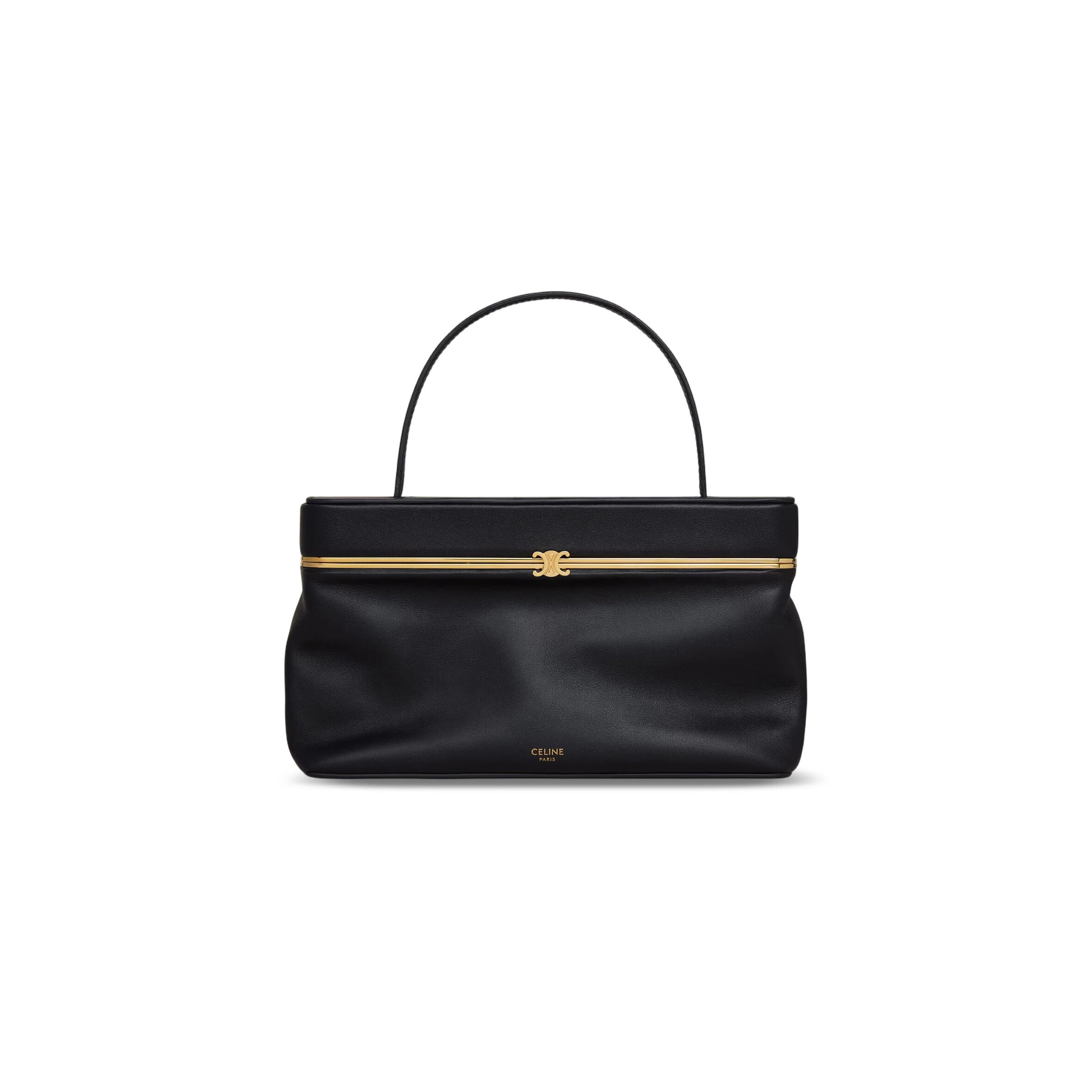 CELINE RECTANGLE IN SUPPLE CALFSKIN 123702J75.38NO (24.5*14*6cm)